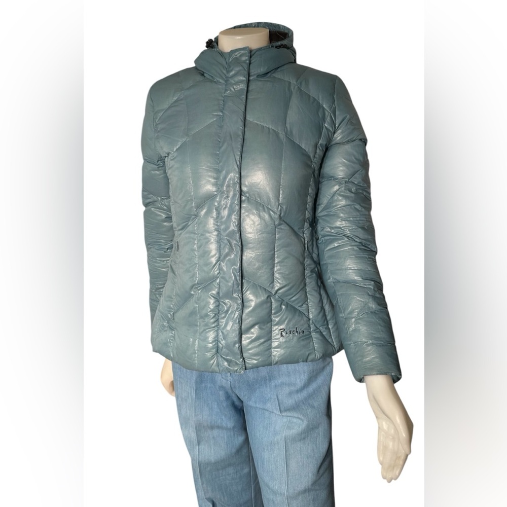 Ladies Rischio Goose Down Puffer Jacket Small ~ Warm Goose Puffer